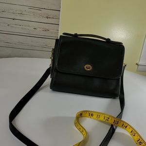 Crossbody coach purse vintage black